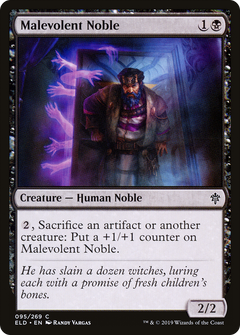 Malevolent Noble [Throne of Eldraine]-1
