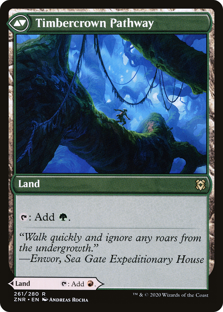 Cragcrown Pathway // Timbercrown Pathway [Secret Lair: From Cute to Brute]-2