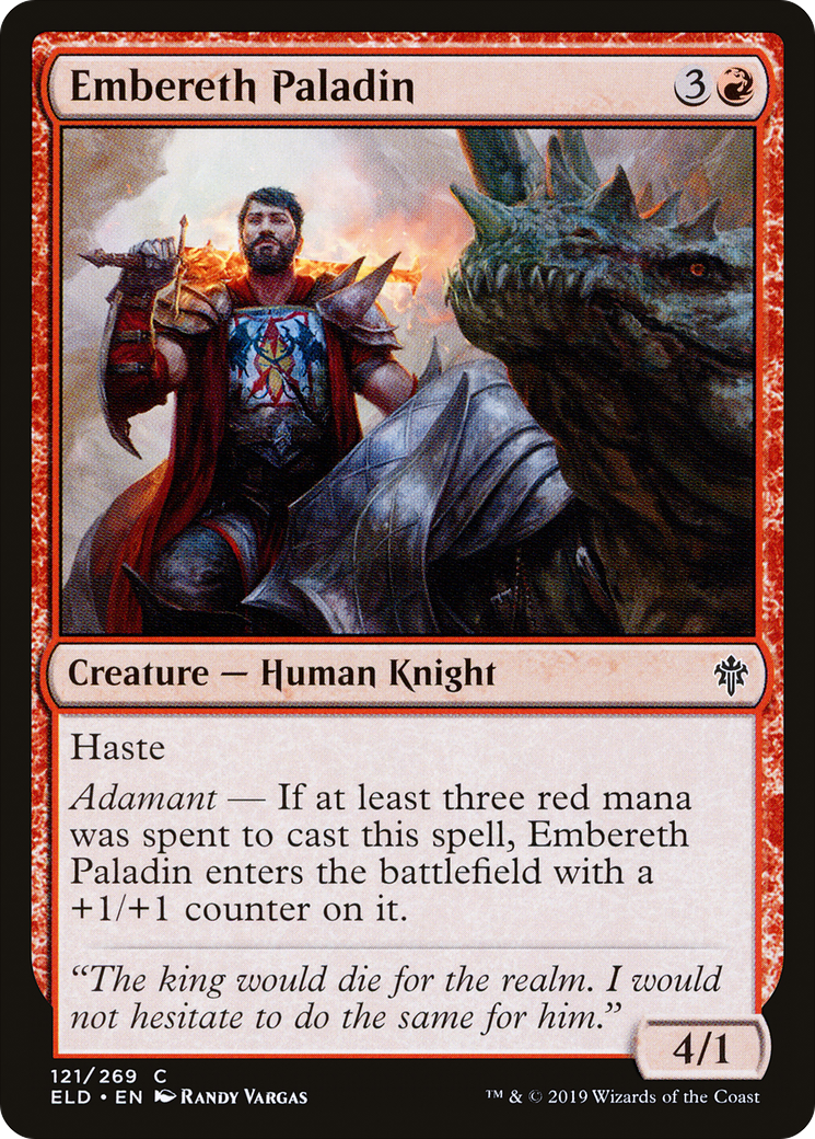 Embereth Paladin [Throne of Eldraine]-1