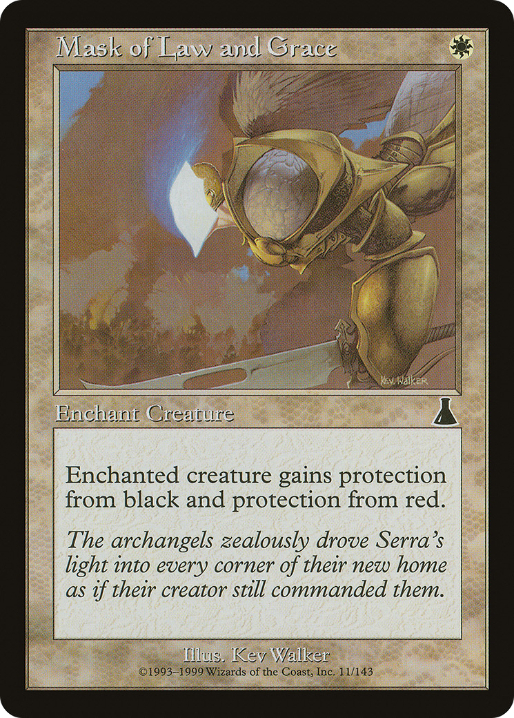 Mask of Law and Grace [Urza's Destiny]-1