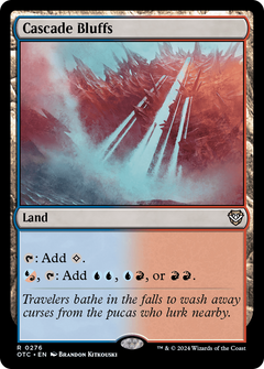 Cascade Bluffs [Outlaws of Thunder Junction Commander]-1