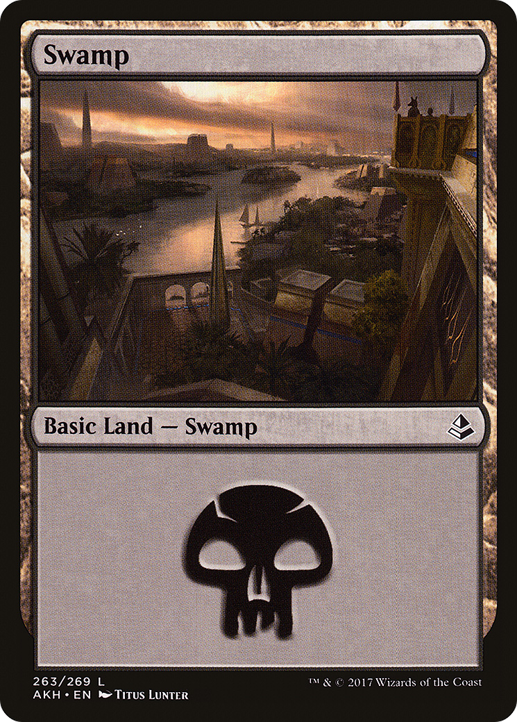 Swamp (263) [Amonkhet]-1
