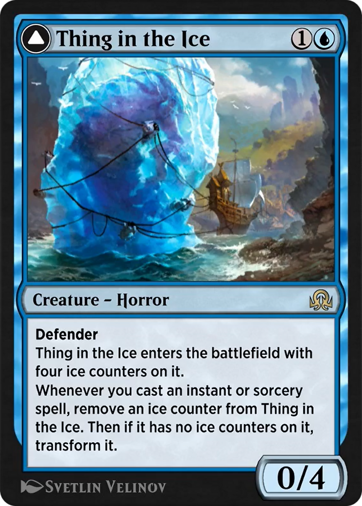 Thing in the Ice // Awoken Horror (SIR-095) - Shadows over Innistrad Remastered-1