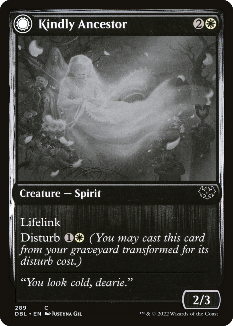 Kindly Ancestor // Ancestor's Embrace [Innistrad: Double Feature]-3