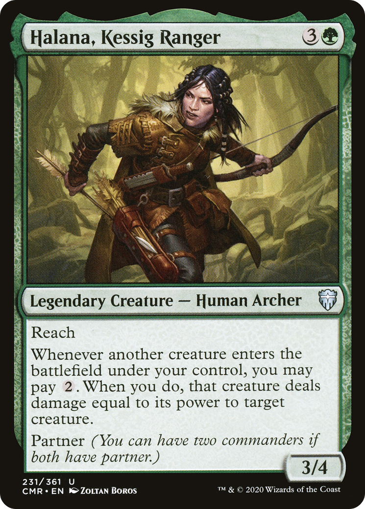 Halana, Kessig Ranger [Commander Legends]-1
