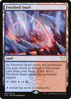 Frostboil Snarl (Promo Pack) [Strixhaven: School of Mages Promos]-1