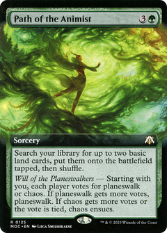 Path of the Animist (Extended Art) [March of the Machine Commander]-1