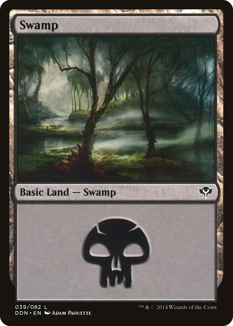 Swamp (39) [Duel Decks: Speed vs. Cunning]-1