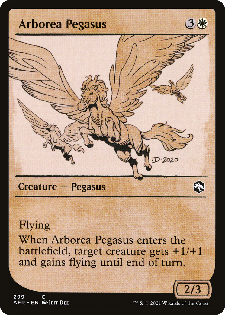 Arborea Pegasus (Showcase) [Dungeons & Dragons: Adventures in the Forgotten Realms]-1