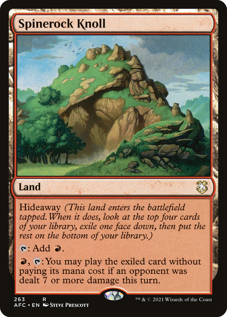 Spinerock Knoll [Dungeons & Dragons: Adventures in the Forgotten Realms Commander]-1