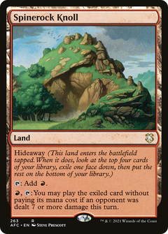 Spinerock Knoll [Dungeons & Dragons: Adventures in the Forgotten Realms Commander]-1