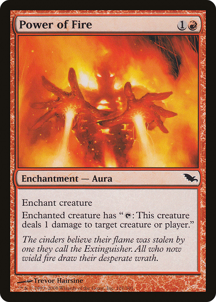 Power of Fire [Shadowmoor]-1