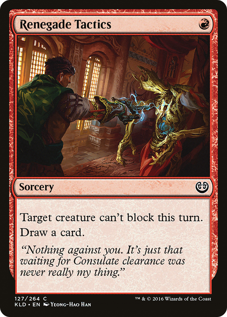 Renegade Tactics [Kaladesh]-1
