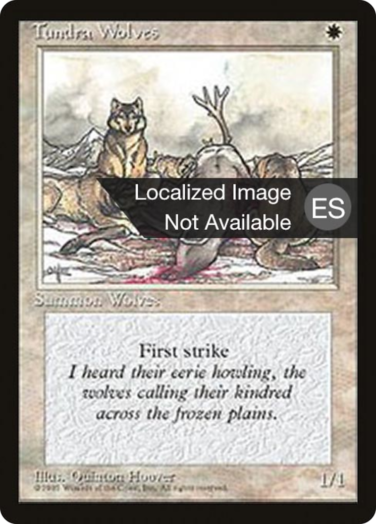 Tundra Wolves [Fourth Edition Foreign Black Border]-1