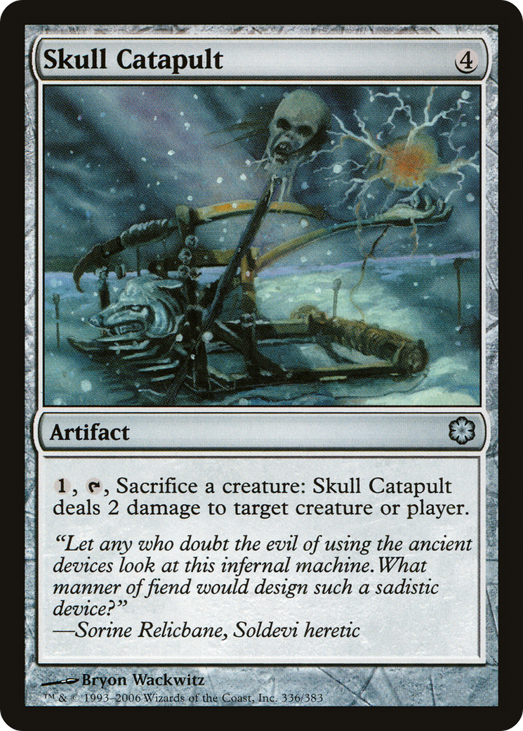 Skull Catapult [Coldsnap Theme Decks]-1