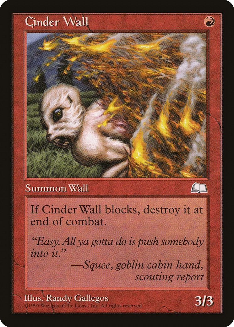 Cinder Wall [Weatherlight]-1