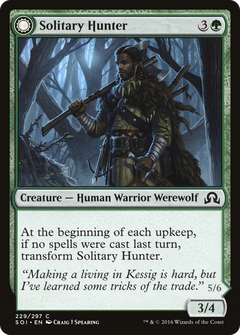 Solitary Hunter // One of the Pack [Shadows over Innistrad]-3