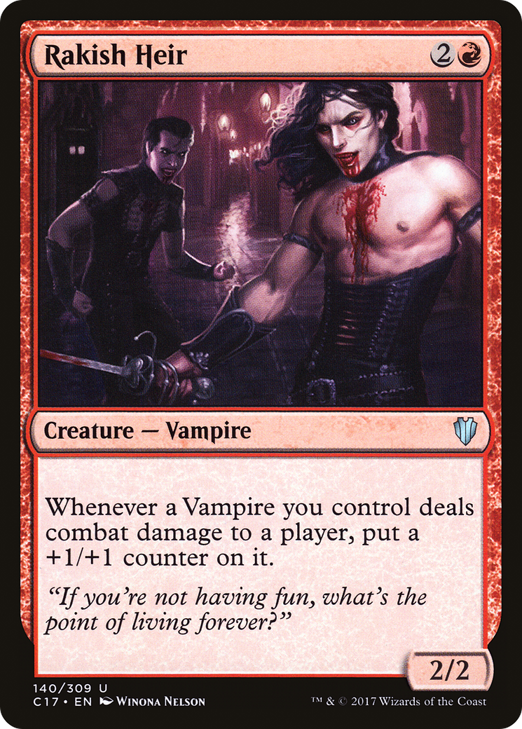 Rakish Heir [Commander 2017]-1