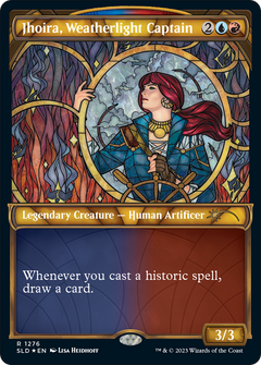Jhoira, Weatherlight Captain (Halo Foil) [Secret Lair Drop Series]-1