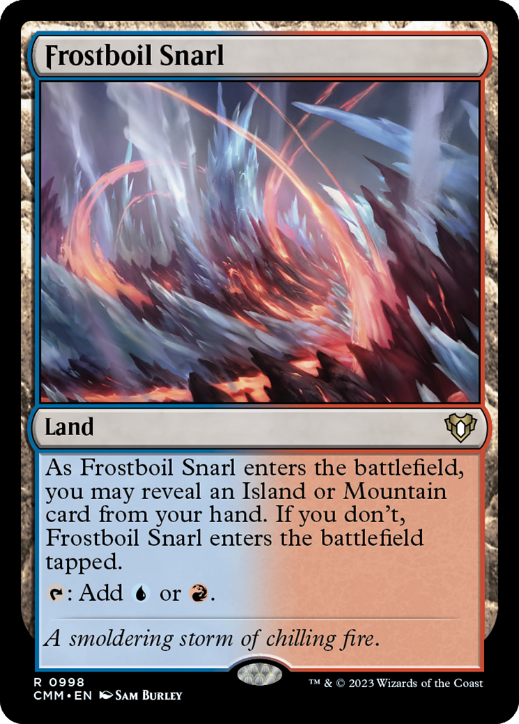 Frostboil Snarl [Commander Masters]-1