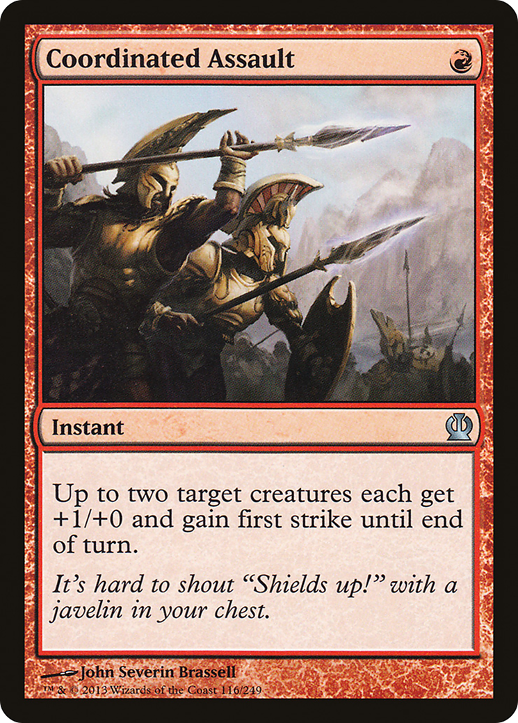 Coordinated Assault [Theros]-1