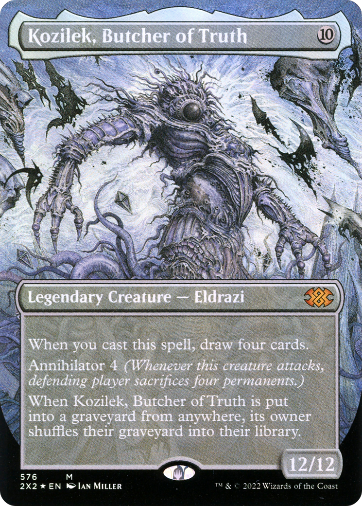 Kozilek, Butcher of Truth (Textured Foil) [Double Masters 2022]-1
