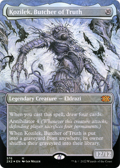 Kozilek, Butcher of Truth (Textured Foil) [Double Masters 2022]-1