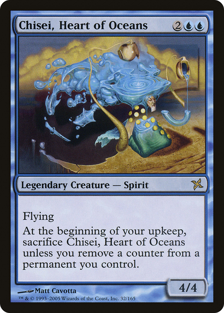 Chisei, Heart of Oceans [Betrayers of Kamigawa]-1