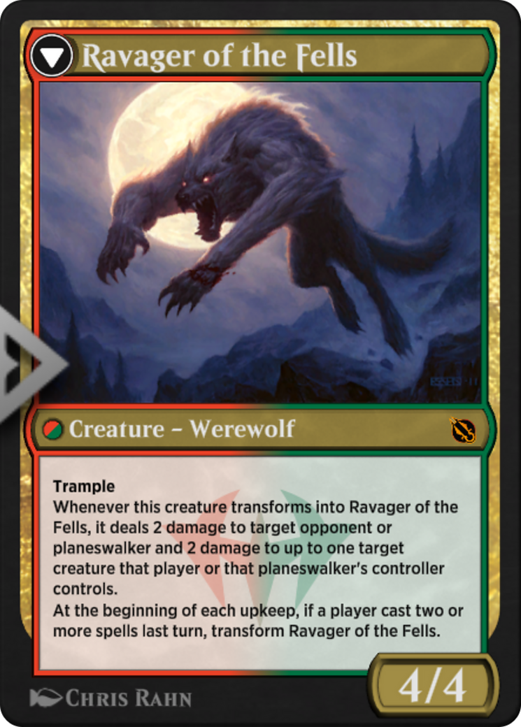 Huntmaster of the Fells // Ravager of the Fells (SIS-064) - Shadows of the Past-2