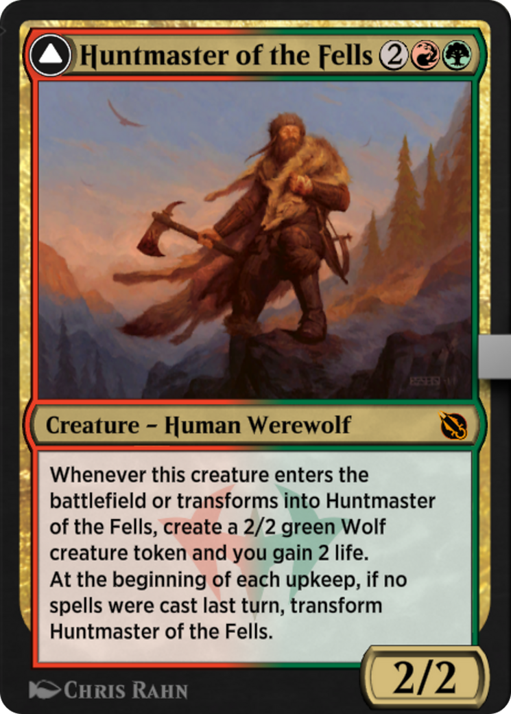 Huntmaster of the Fells // Ravager of the Fells (SIS-064) - Shadows of the Past-1