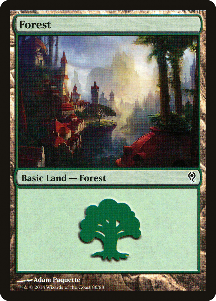 Forest (86) [Duel Decks: Jace vs. Vraska]-1