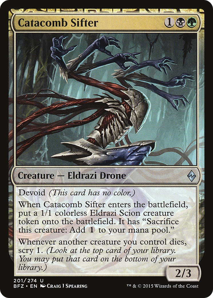 Catacomb Sifter [Battle for Zendikar]-1