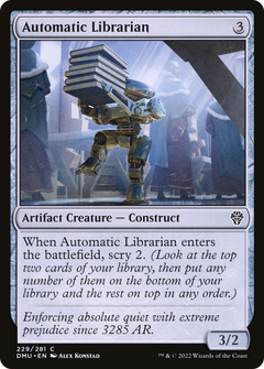 Automatic Librarian [Dominaria United]-1