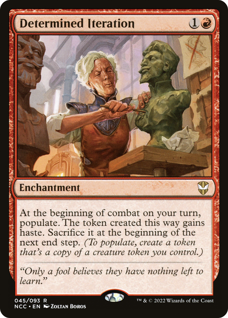 Determined Iteration [Streets of New Capenna Commander]-1
