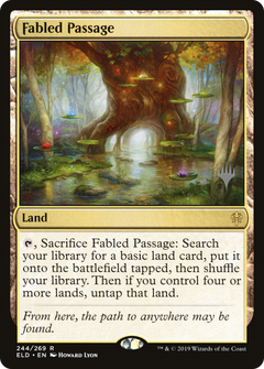 Fabled Passage (Promo Pack) [Throne of Eldraine Promos]-1