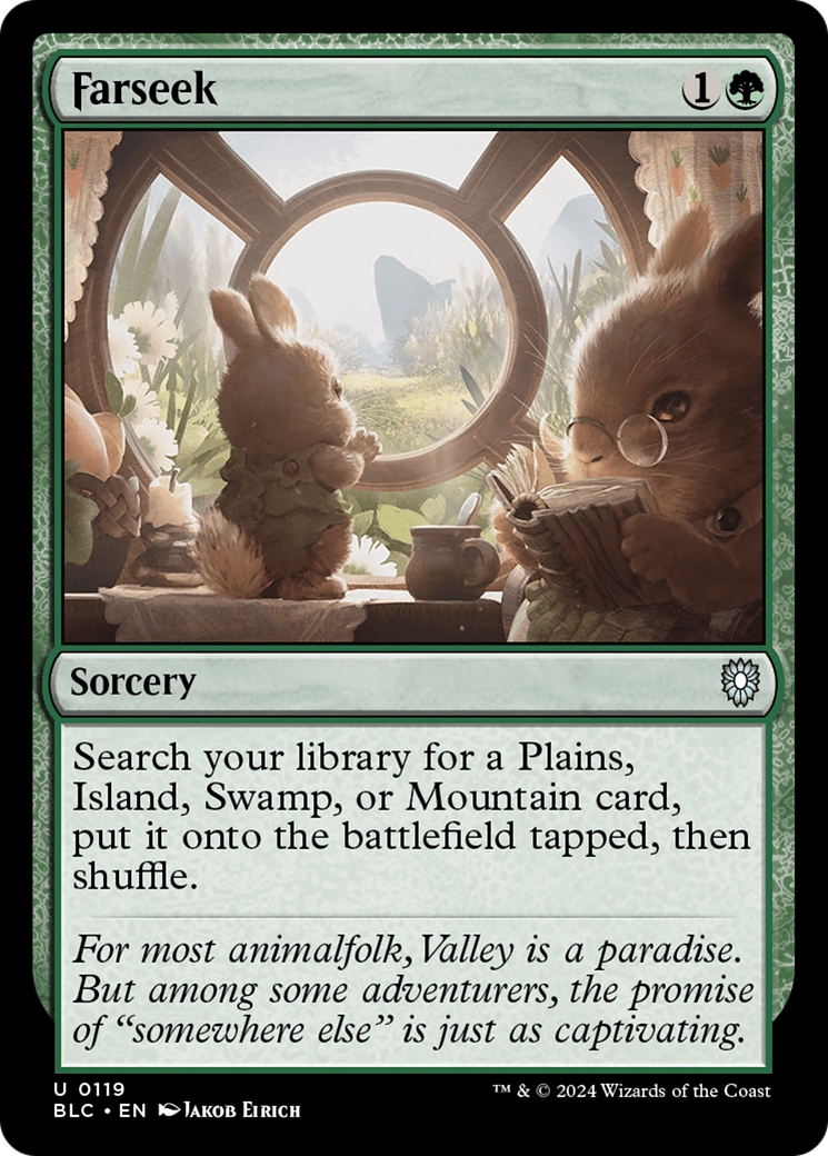 Farseek [Bloomburrow Commander]-1
