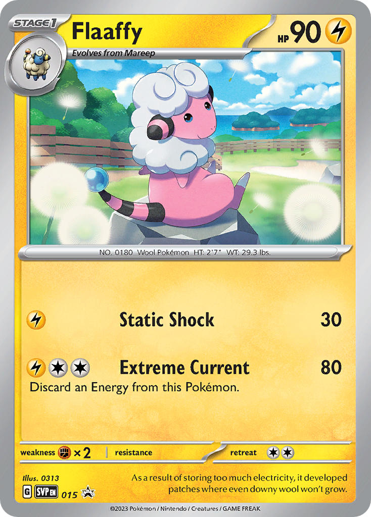 Flaaffy (015) [Scarlet & Violet: Black Star Promos]-1