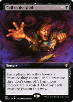 Call to the Void (Extended Art) [Commander Legends: Battle for Baldur's Gate]-1