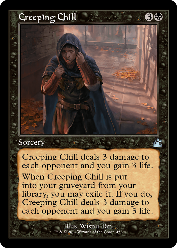 Creeping Chill (Retro Frame) [Ravnica Remastered]-1