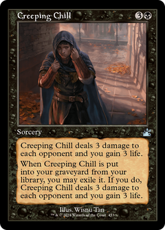 Creeping Chill (Retro Frame) [Ravnica Remastered]-1
