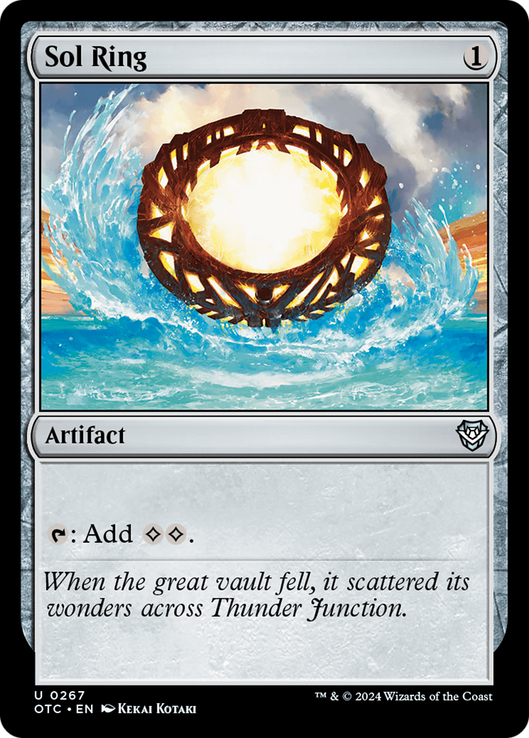 Sol Ring [Outlaws of Thunder Junction Commander]-1