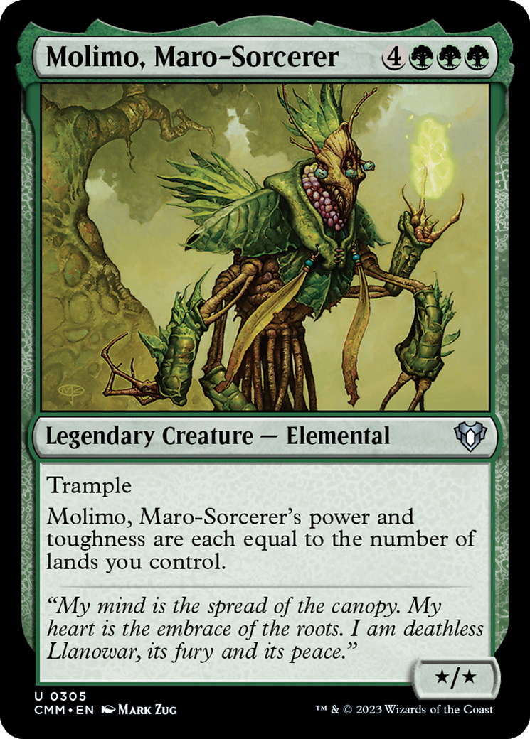 Molimo, Maro-Sorcerer [Commander Masters]-1