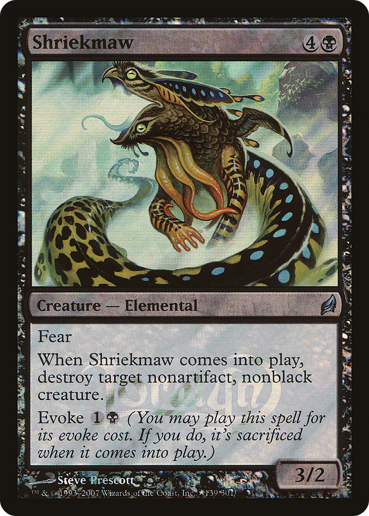 Shriekmaw [Lorwyn Promos]-1