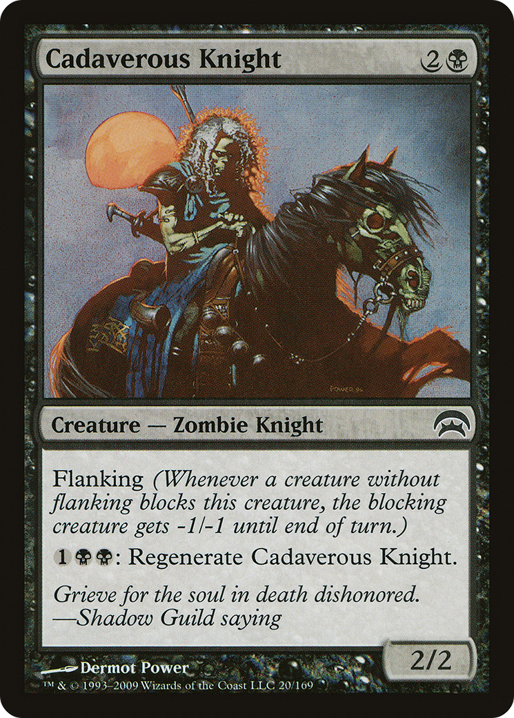 Cadaverous Knight [Planechase]-1