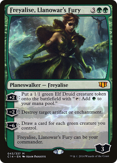 Freyalise, Llanowar's Fury [Commander 2014]-1