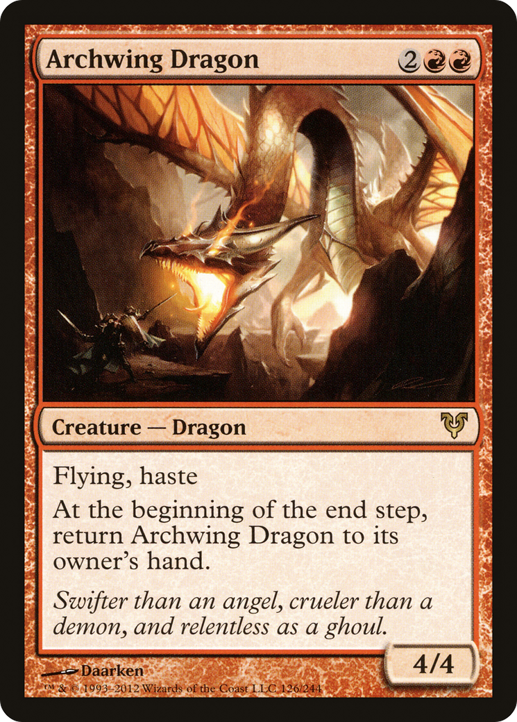 Archwing Dragon [Avacyn Restored]-1