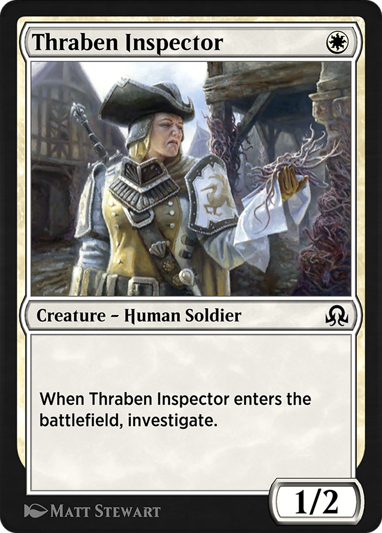 Thraben Inspector (SIR-051) - Shadows over Innistrad Remastered-1