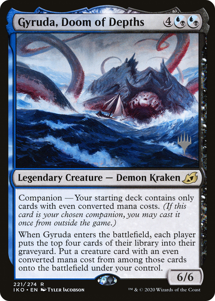 Gyruda, Doom of Depths (Promo Pack) [Ikoria: Lair of Behemoths Promos]-1