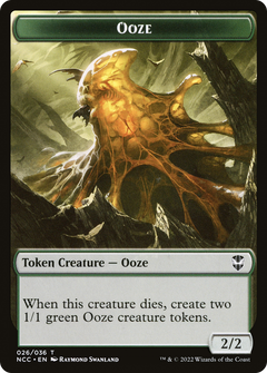 Ooze (TNCC-026) - New Capenna Commander Tokens Foil-1