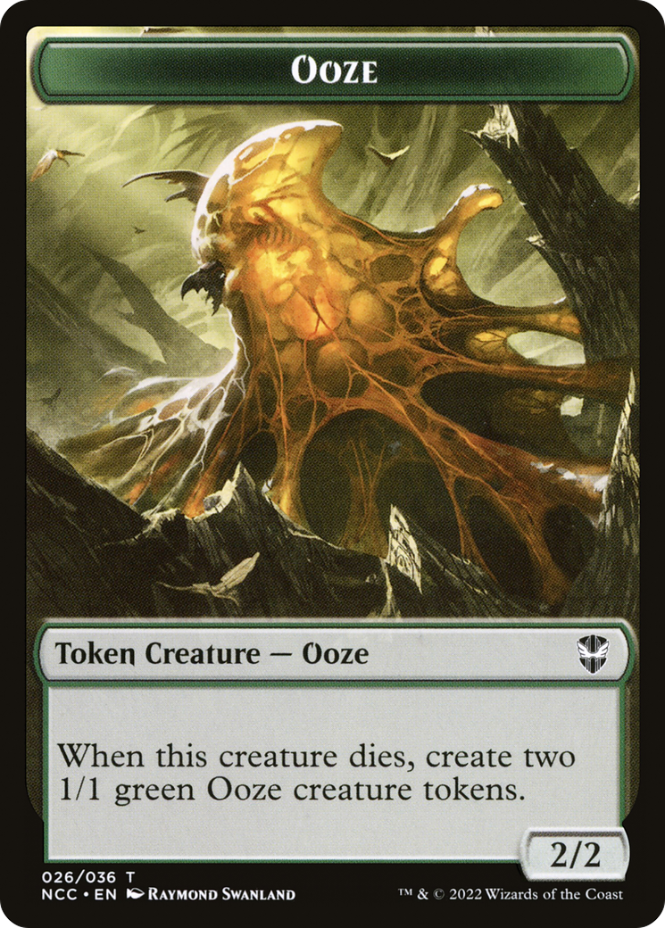 Ooze (TNCC-026) - New Capenna Commander Tokens-1
